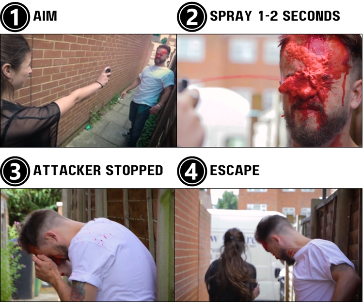 40mL 'Flip-Top' Farb-Gel-Spray